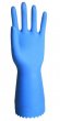 SHIELD LARGE BLUE RUBBER GLOVES 1 PAIR